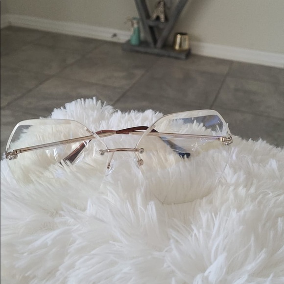 over sized clear transparent sunglasses women - Picture 5 of 7